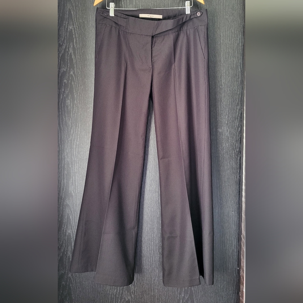 Elegant Brown Wide Leg Women's Trousers